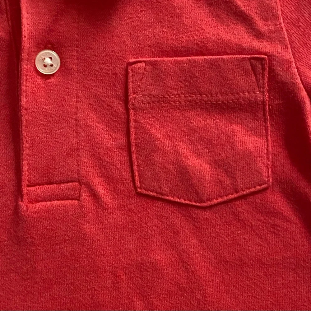 OshKosh B'gosh boys shirt size 2T Red Polo new NWT cotton Blend 24 months